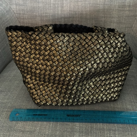 Naghedi Black St. Barths Petit Tote Metallic - Picture 5 of 6